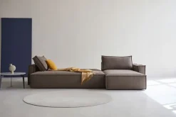 Newilla Bäddsoffa Divan | 530 Bouclé Taupe