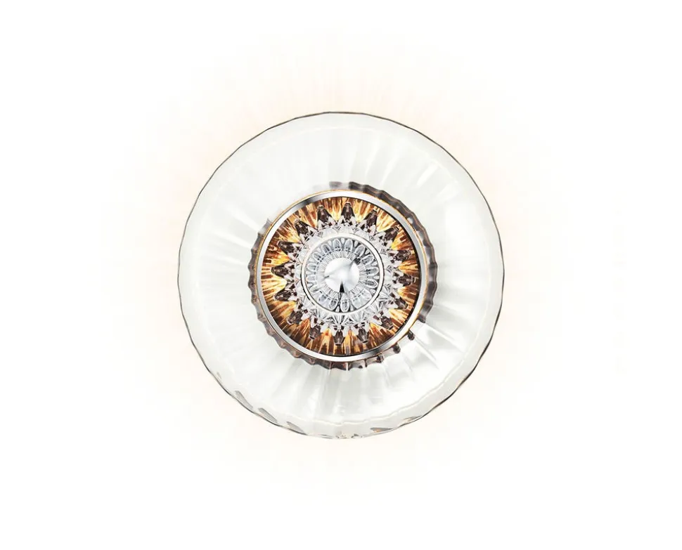New Wave Optic Vägglampa | Clear/ Silver