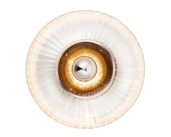 New Wave Optic Vägglampa XL | Clear/ Silver