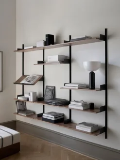 New Works Display Hylla 1900 | Ek/ Vit