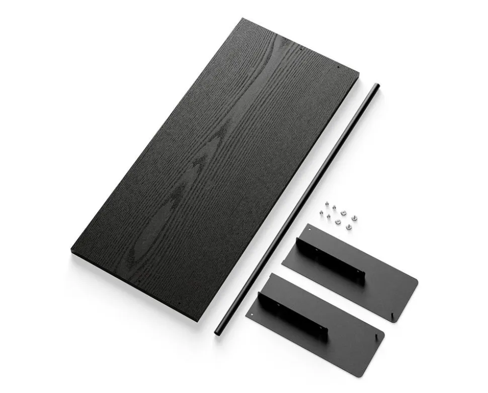 New Works Garderobshyllplan Kit | Svart