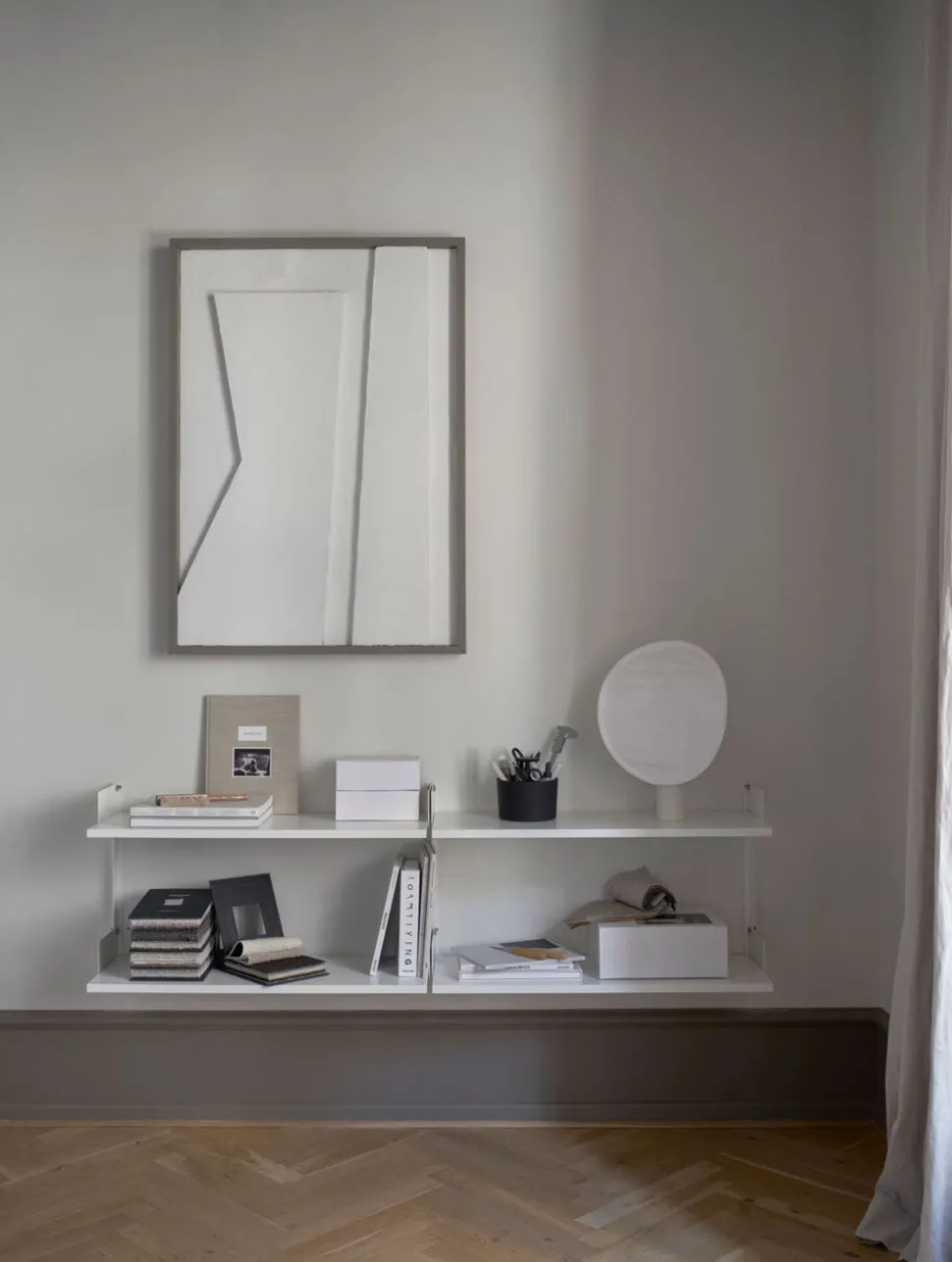 New Works Hylla 450 | Ek/Svart