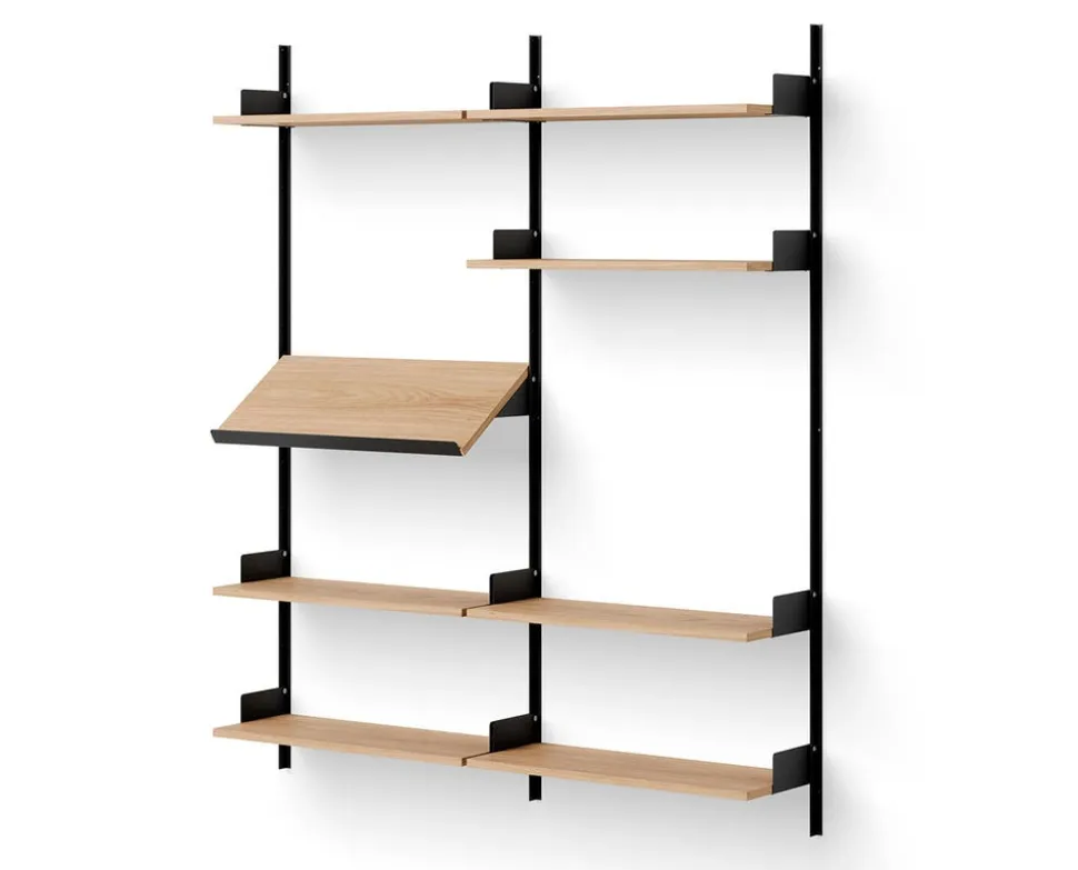 New Works Living Hylla 1900 | Ek/ Svart