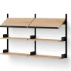 New Works Office Hylla 900 | Ek/ Svart