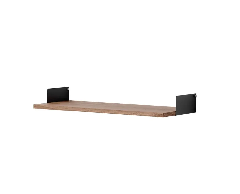 New Works Standard Hylla Kit | Valnöt/Svart