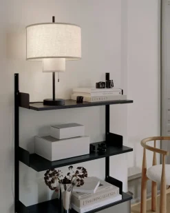 New Works Vägghylla 900 | Svart