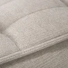 N701 Fotpall | Tyg ECO Ecru