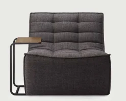 N701 Fåtölj | Tyg Dark Grey
