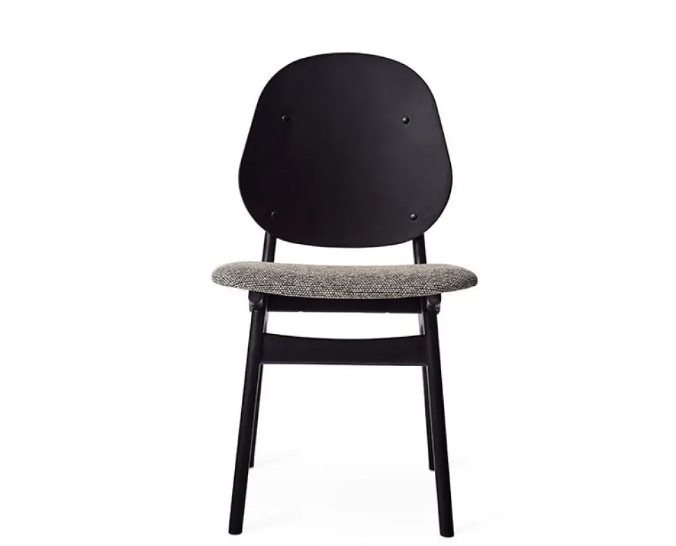 Noble stol Graphic Sprinkles, black beech