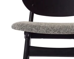 Noble stol Graphic Sprinkles, black beech