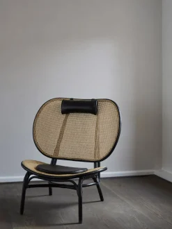 Nomad Fåtölj Black Läder