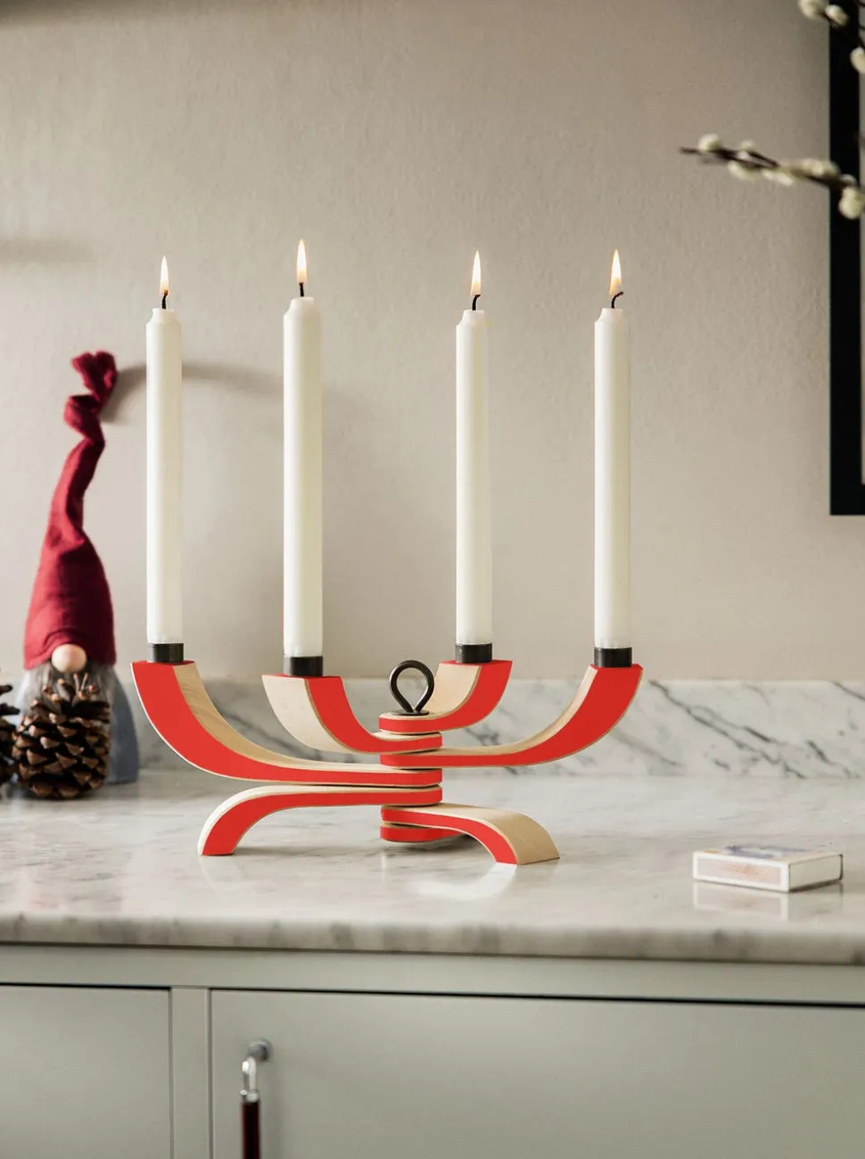 Nordic Light Ljusstake | Red