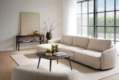 Norris Soffa 4-Sits Schäslong V | Ljusbeige