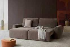 Norum Bäddsoffa | Chunky Armstöd | 411 Esina Cedar Brown