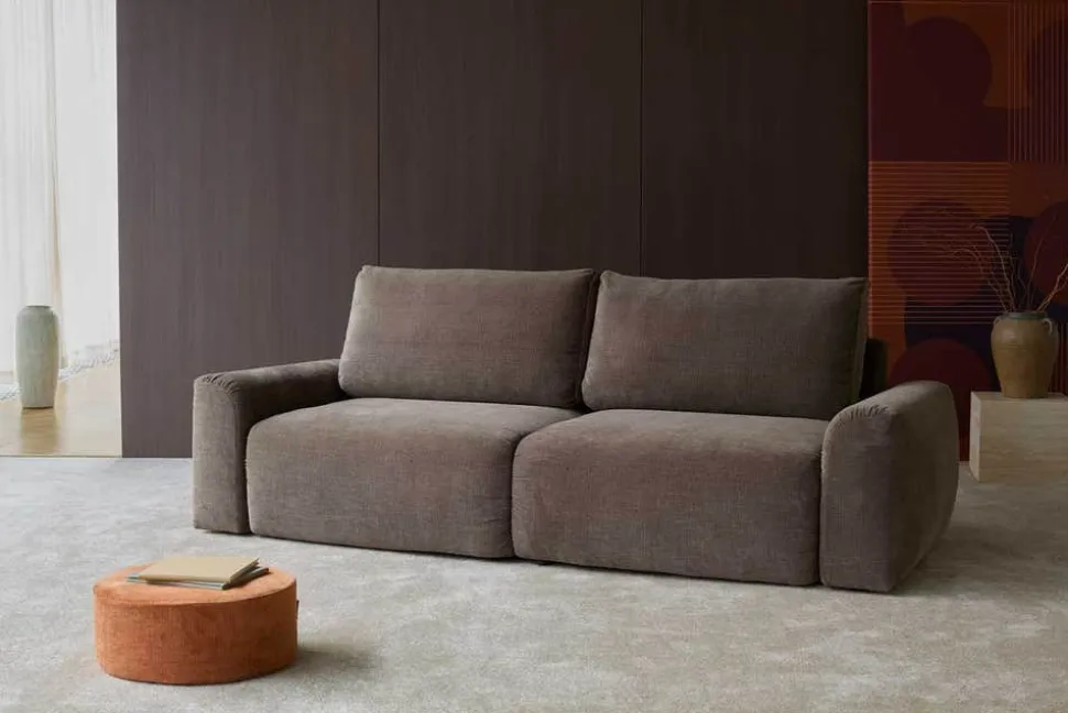 Norum Bäddsoffa | Chunky Armstöd | 417 Esina Mocha