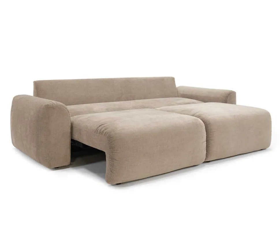 Norum Bäddsoffa | Chunky Armstöd | 417 Esina Mocha