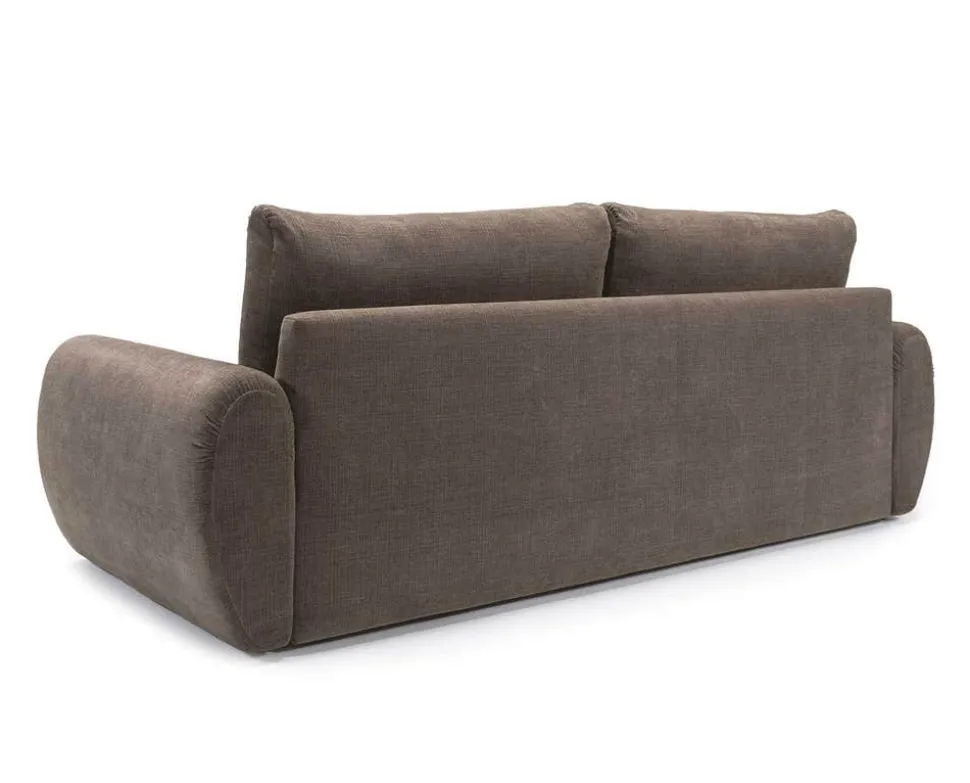 Norum Bäddsoffa | Curve Armstöd | 411 Esina Cedar Brown