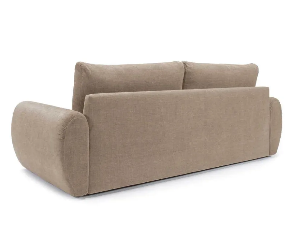 Norum Bäddsoffa | Curve Armstöd | 417 Esina Mocha