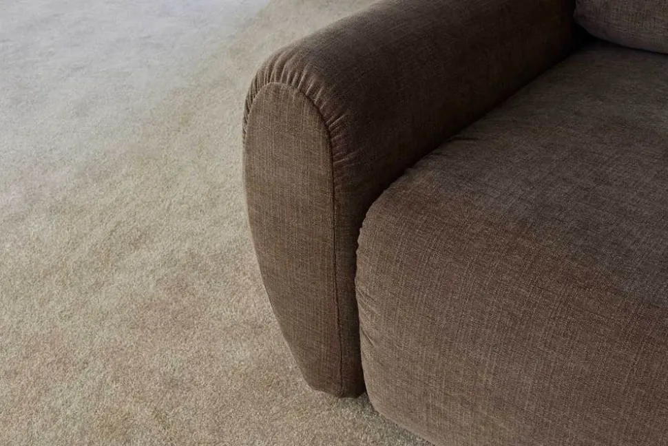 Norum Bäddsoffa | Curve Armstöd | 417 Esina Mocha