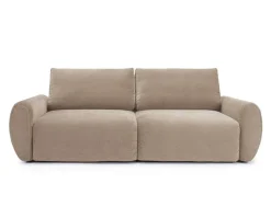 Norum Bäddsoffa | Curve Armstöd | 417 Esina Mocha