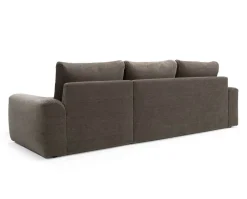 Norum Bäddsoffa Divan, Höger | Chunky Armstöd | 411 Esina Cedar Brown