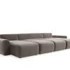Norum Bäddsoffa U-Form | Chunky Armstöd | 411 Esina Cedar Brown