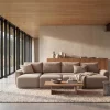 Norum Bäddsoffa U-Form | Chunky Armstöd | 417 Esina Mocha