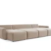 Norum Bäddsoffa U-Form | Curve Armstöd | 417 Esina Mocha