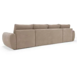 Norum Bäddsoffa U-Form | Curve Armstöd | 417 Esina Mocha
