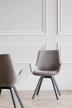 Norwell Karmstol m Snurr | Beige
