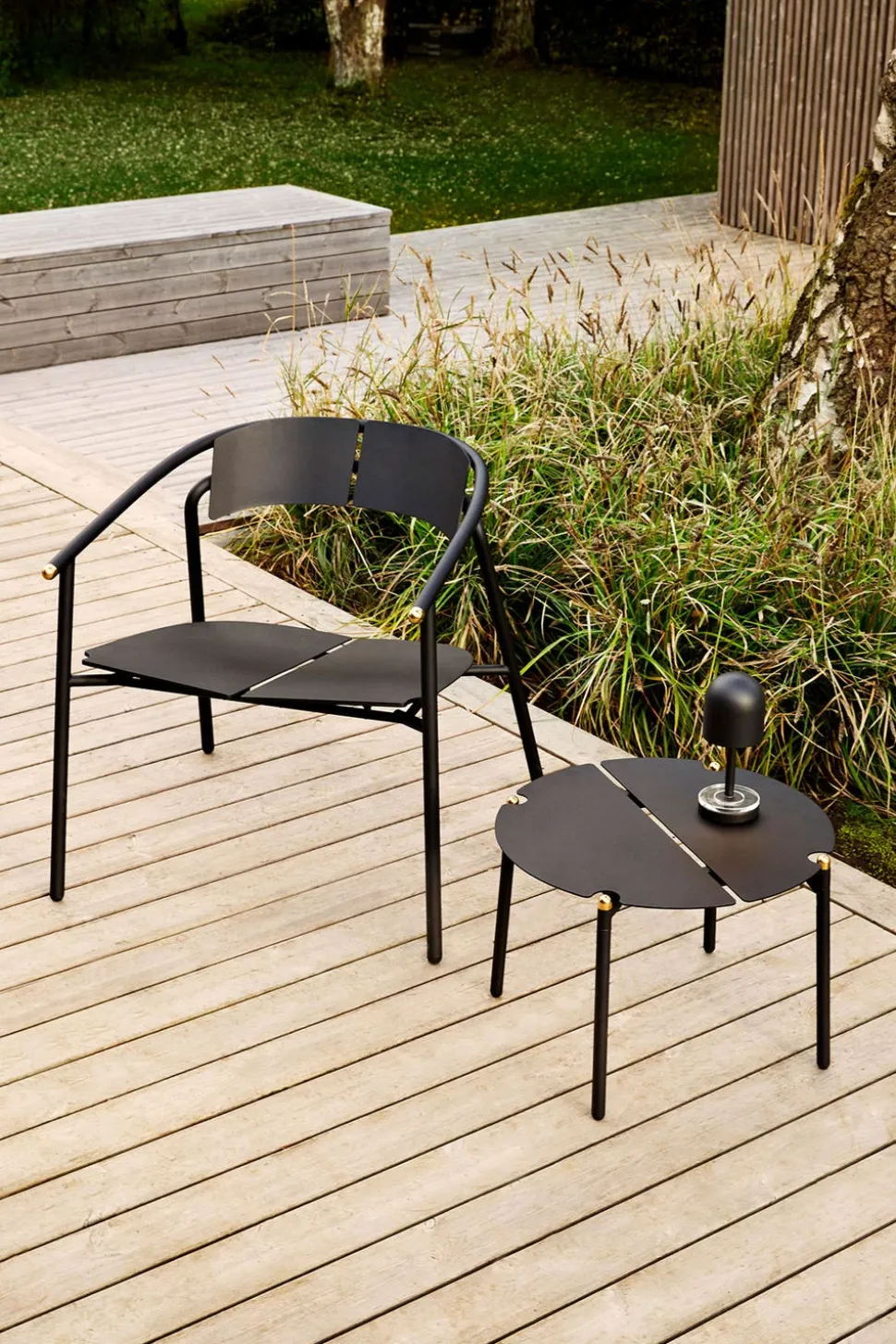 Novo Loungebord Ø50 | Black