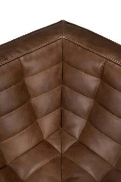 N701 Soffa Hörn | Läder Chestnut