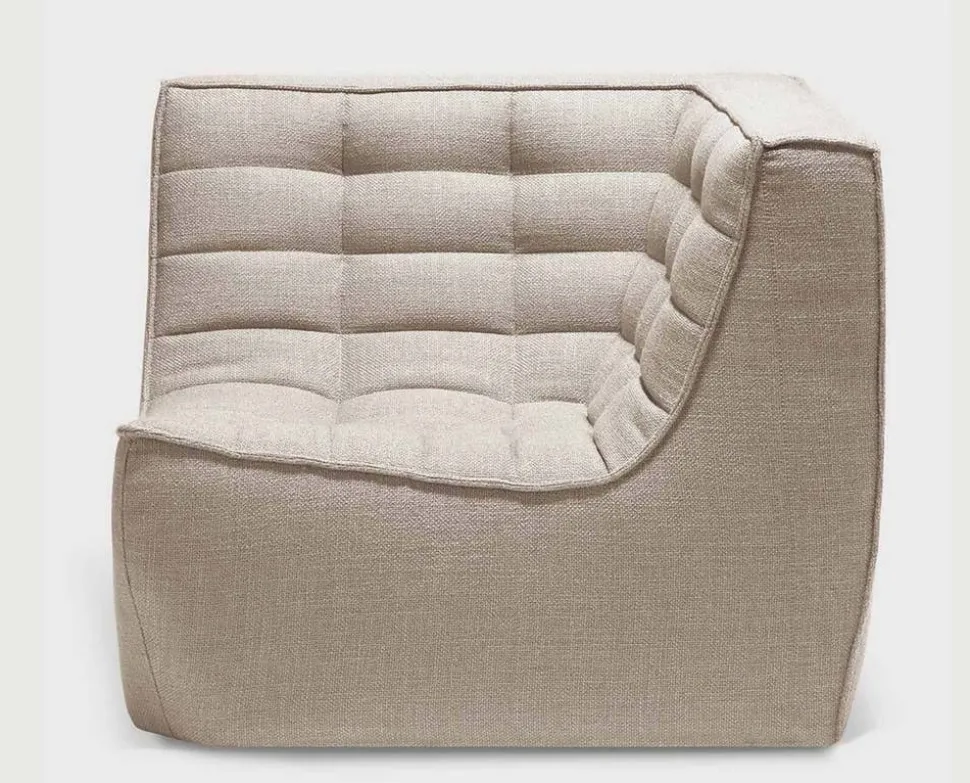 N701 Soffa Hörn | Tyg Beige