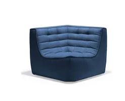N701 Soffa Hörn | Tyg Blue