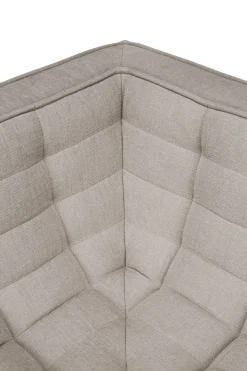 N701 Soffa Hörn | Tyg ECO Ecru