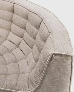 N701 Soffa 90° Runt Hörn | Tyg Beige