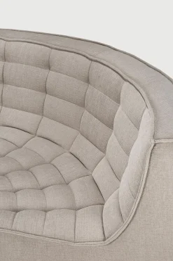 N701 Soffa 90° Runt Hörn | Tyg ECO Ecru