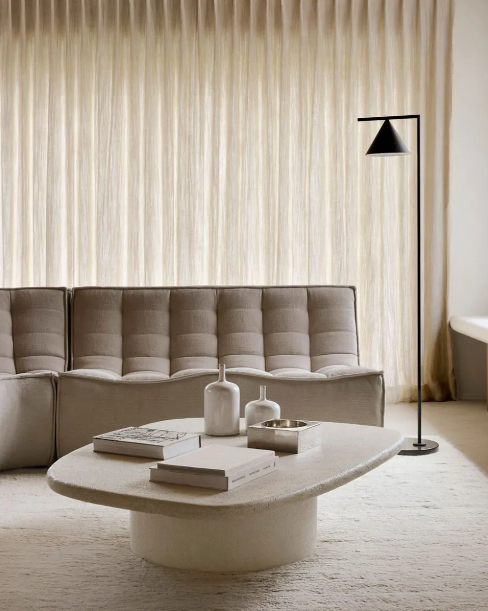 N701 Soffa 90° Runt Hörn | Tyg ECO Ecru