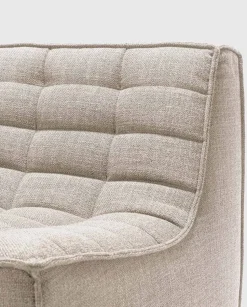 N701 Soffa 2-sits | Tyg Beige