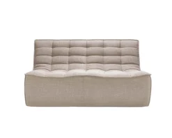 N701 Soffa 2-sits | Tyg Beige