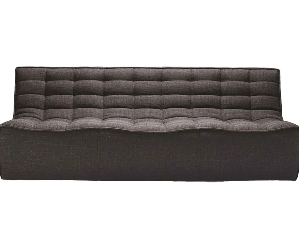 N701 Soffa 3-sits | Tyg Dark Grey
