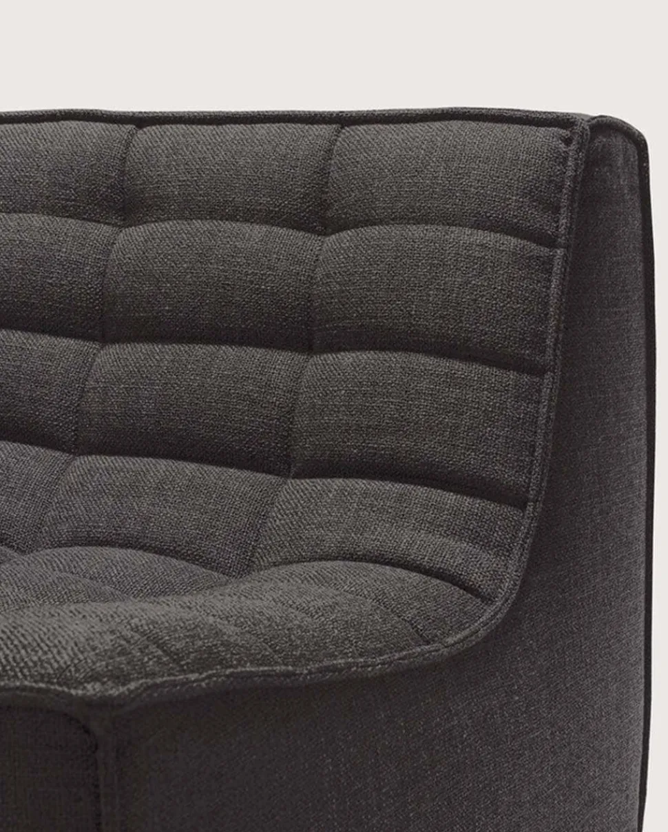 N701 Soffa 3-sits | Tyg Dark Grey
