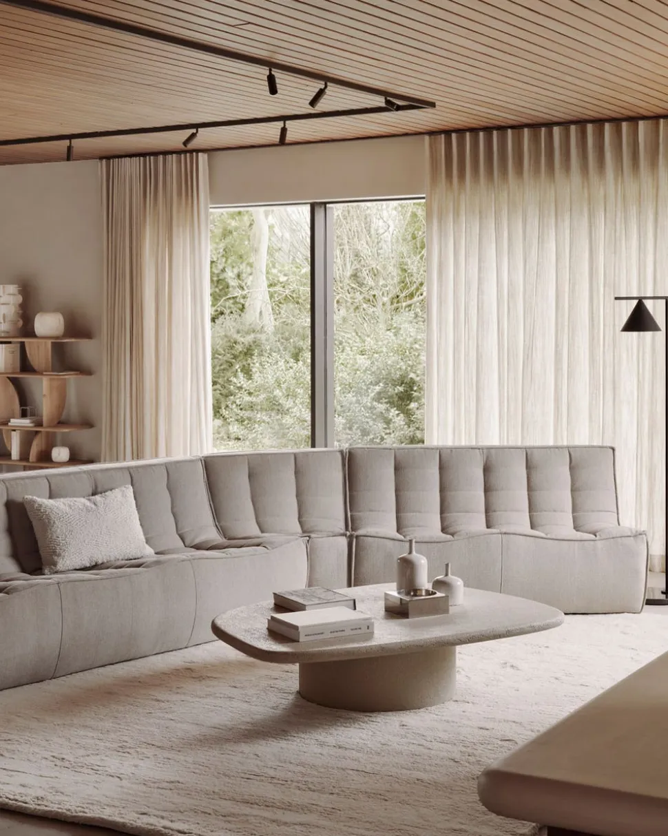 N701 Soffa 2-sits | Tyg ECO Ecru