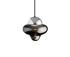 Nutty Taklampa | Brown/ Chrome