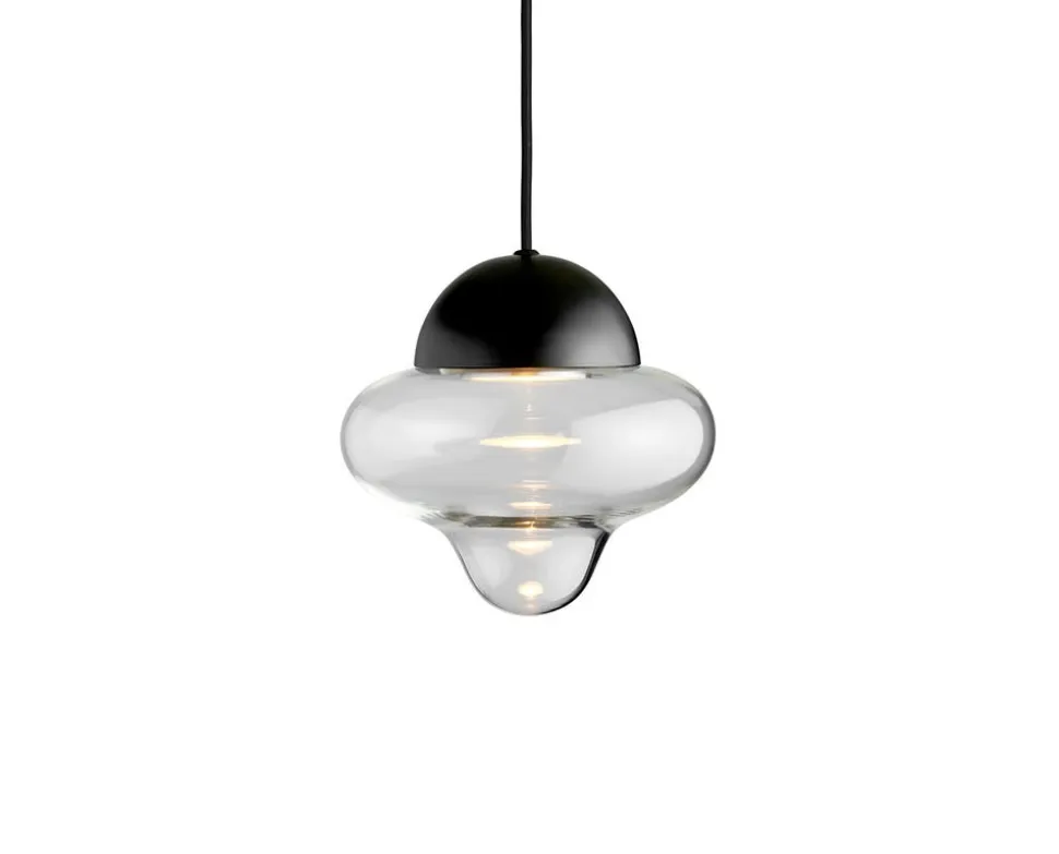 Nutty Taklampa | Clear/ Black