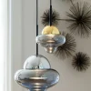 Nutty Taklampa XL | Clear/ Black
