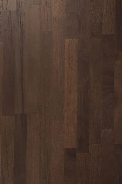 Oblic Sidobord | Brunbetsad Teak