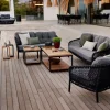 Ocean Large Loungefåtölj | Dark Grey