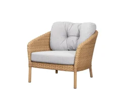 Ocean Large Loungefåtölj | Natural