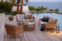 Ocean Large Loungefåtölj | Natural